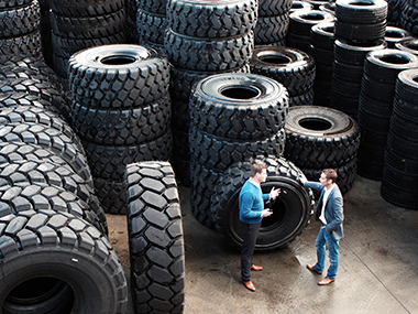 Aeolus solves tyre problem old fire engines